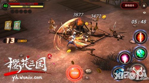 战斗媲美端游 《樱花三国》诠释真实弹道发展