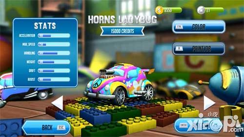 激乐游戏主机级赛车游戏《超级玩具车》首曝霸