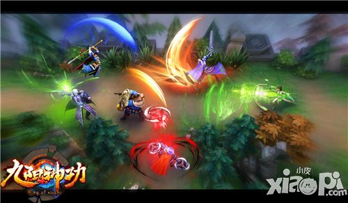 全球功夫MOBA 《九阳神功》手游9月17日降龙