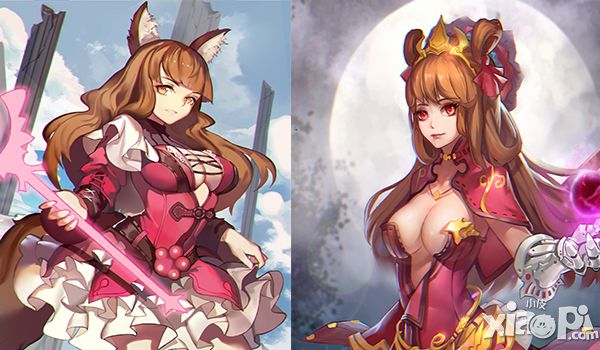 三国志传奇奶妈对比图片
