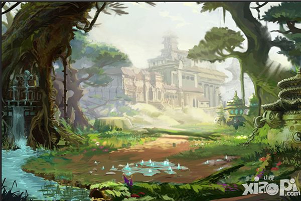 超神大陆场景