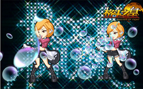 狂野rock女郎 《格斗之皇》摇滚少女鉴赏