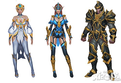 逼真细腻 《女王号令》精美角色原画流出