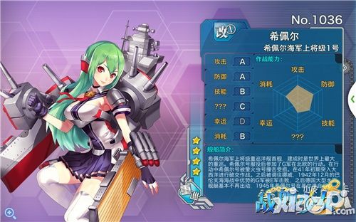 战舰少女技能