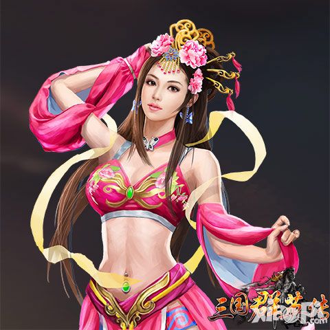 美女过节宅男狂欢 《三国群英传》手游四大美人首曝