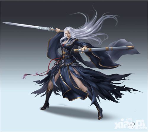 白发魔女传设计稿