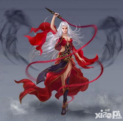 白发魔女传设计稿