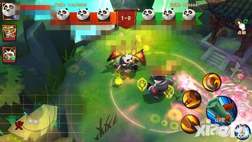 功夫熊猫3手游3V3挑战赛来袭