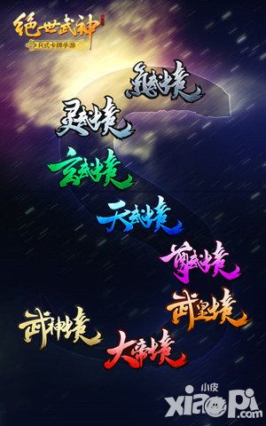 绝世武神设定