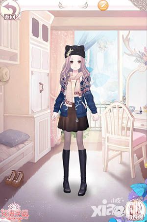 绝秋裤 拒绝寒冷 《花语学园》冬季暖心搭配_