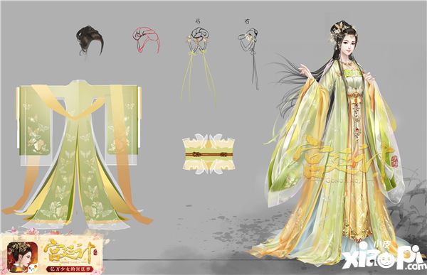 诠释立体主张 《宫廷计》手游主角模型曝光_小