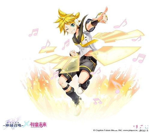 《神域召唤》联动初音未来 镜音铃、连降临神