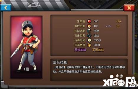 我的战争特色兵种