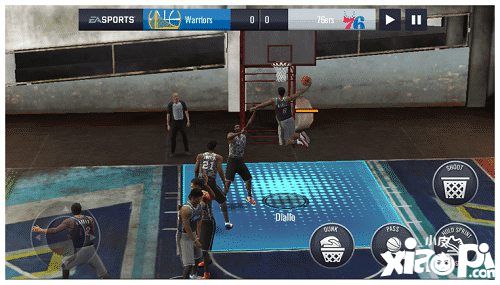 nbalive手游比赛感受气氛