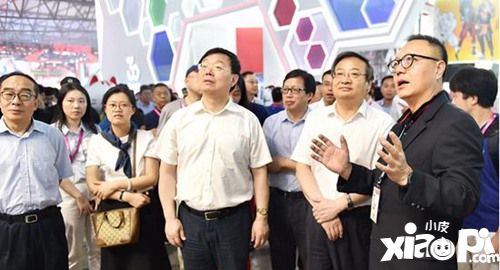 2019CJ首日,中宣部副部长梁言顺等领导莅临参展企业展台