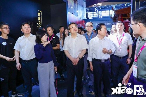 2019CJ首日,中宣部副部长梁言顺等领导莅临参展企业展台