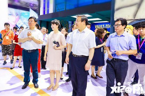 2019CJ首日,中宣部副部长梁言顺等领导莅临参展企业展台