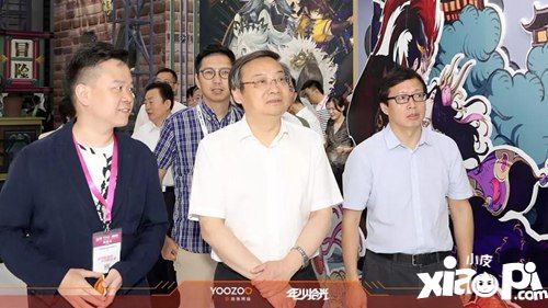 2019CJ首日,中宣部副部长梁言顺等领导莅临参展企业展台