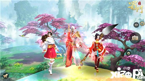 蜀门手游冬季时装秀欣赏