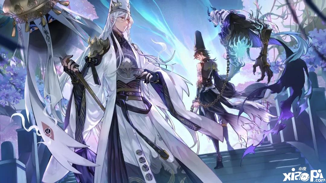 引善摄恶至忘川,《神都夜行录》黑白无常同人作品亮相
