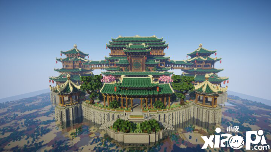 《我的世界》国风建筑半年造出,复杂程度超欧洲建筑十倍