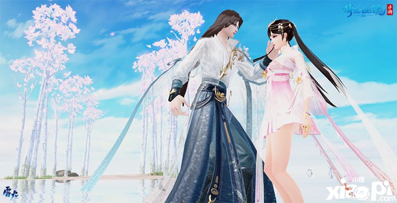 倩女幽魂手游四周年主题时装登场,24种发色任君搭配