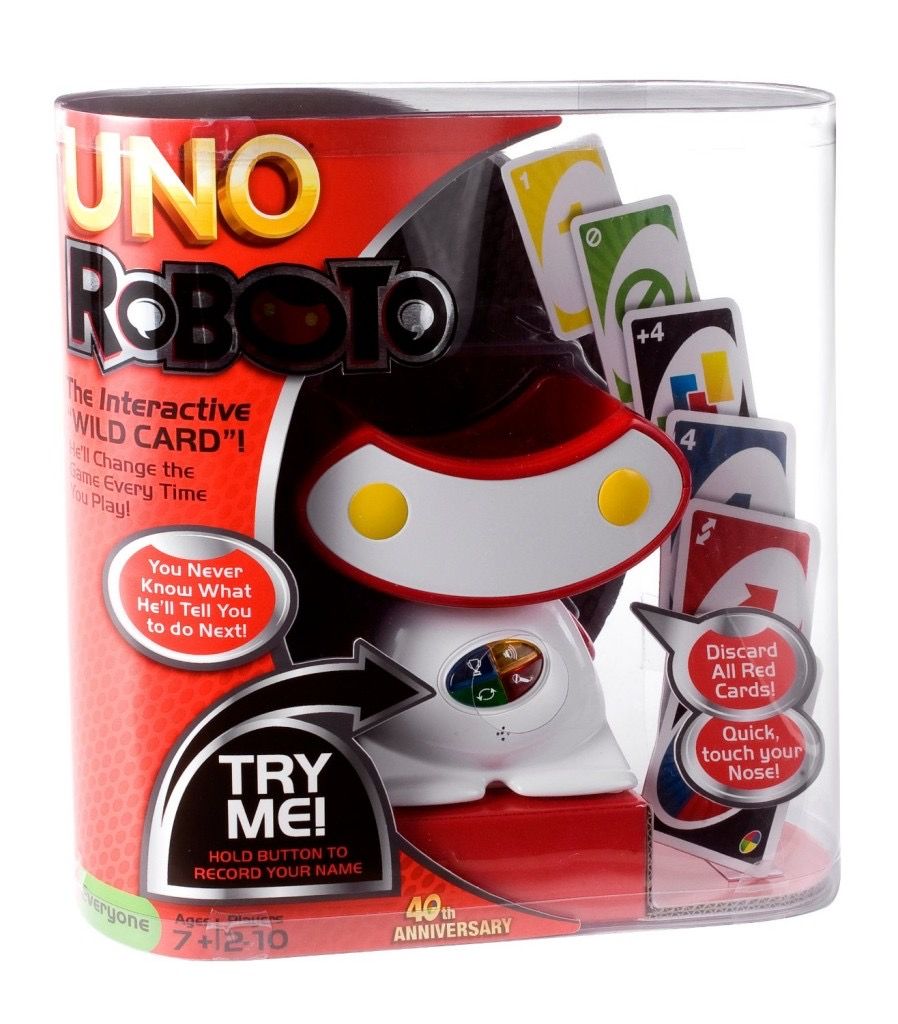 《一起优诺》游戏的新裁判,机器人Uno Roboto带你玩转UNO