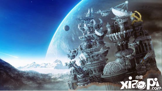 《我的世界》大神建造的空间站,感觉到了星际移民现场