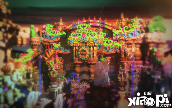 《我的世界》里大神不信邪造出另一个魔法世界