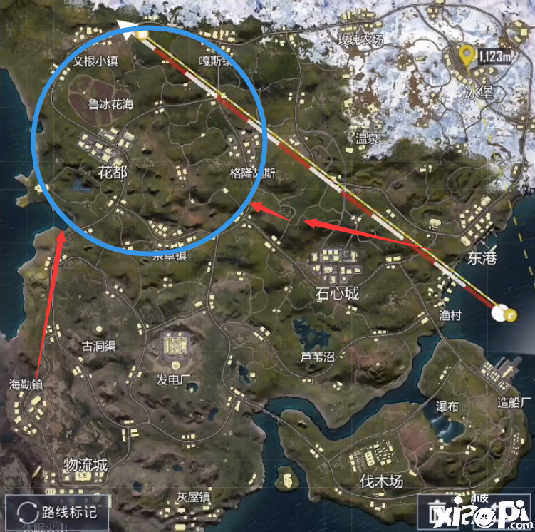《和平精英 》新图山谷 三种大缩圈如何抢占先机?