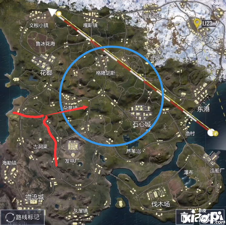 《和平精英 》新图山谷 三种大缩圈如何抢占先机?