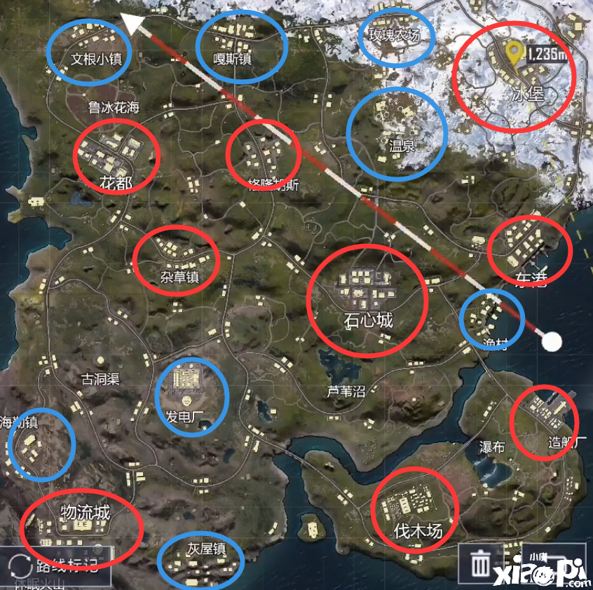 《和平精英 》山谷钢枪战术预热,石心城将是下一个天堂?