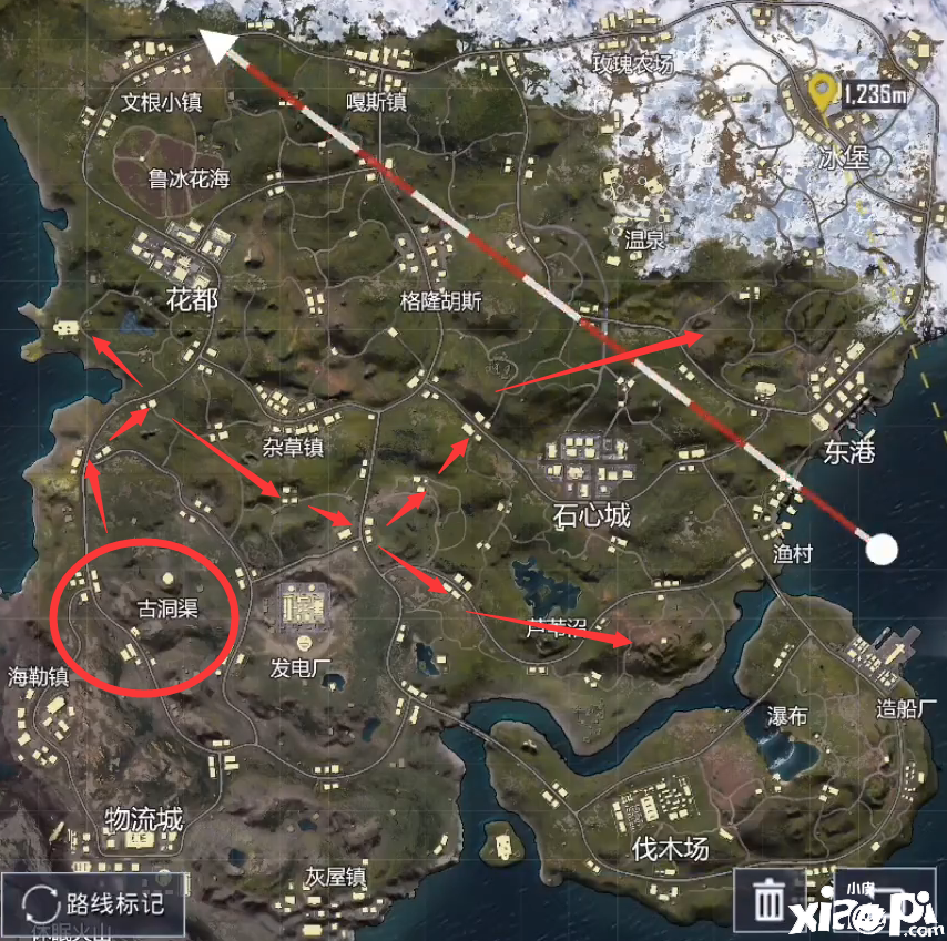 《和平精英 》山谷钢枪战术预热,石心城将是下一个天堂?