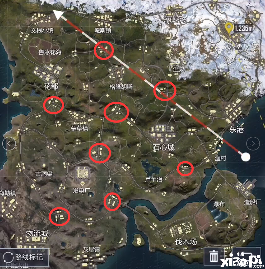 《和平精英 》山谷钢枪战术预热,石心城将是下一个天堂?