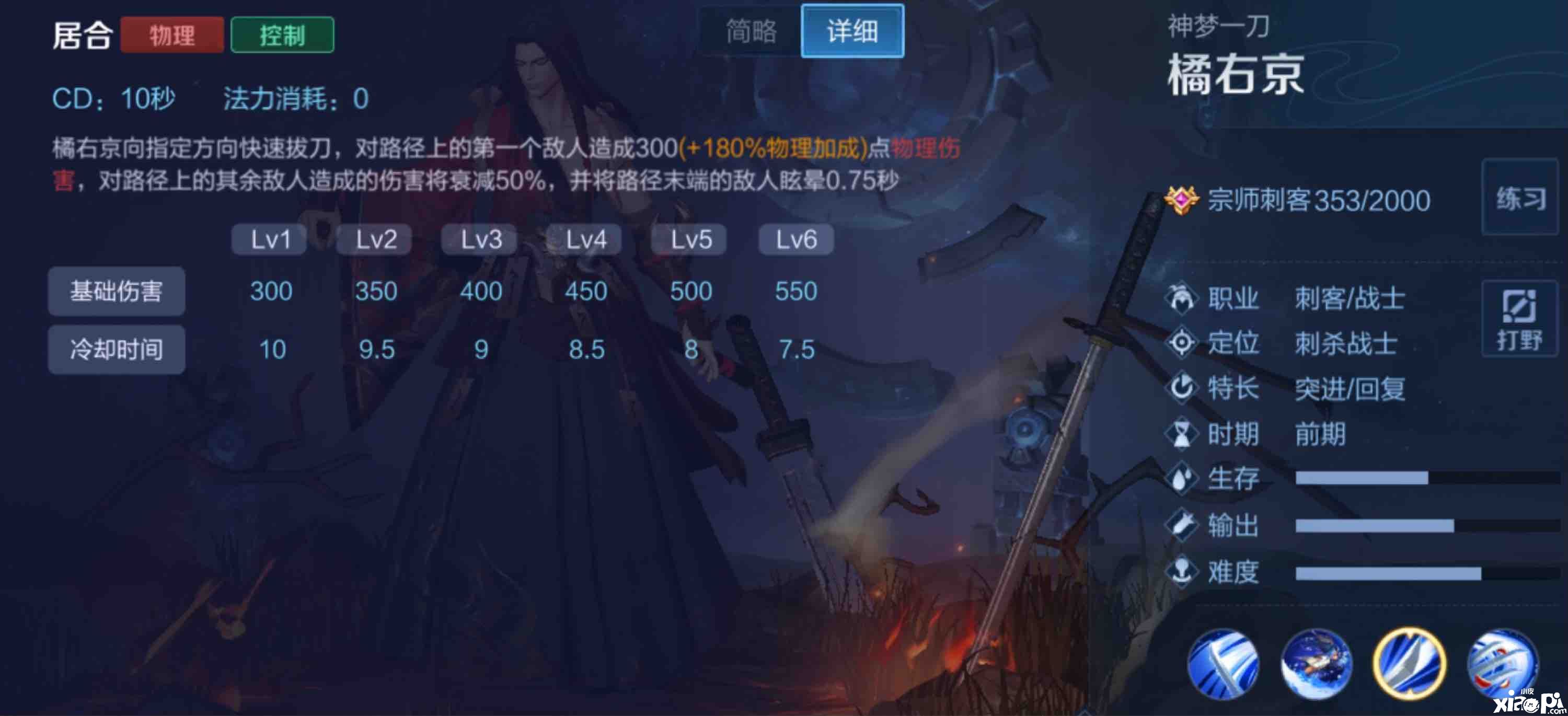 《王者荣耀》边路橘右京出装,对线,团战技巧介绍