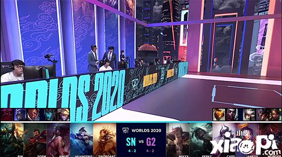 Bin船长后期暴击瞬秒双C,SN强势双杀G2锁定A组第一!