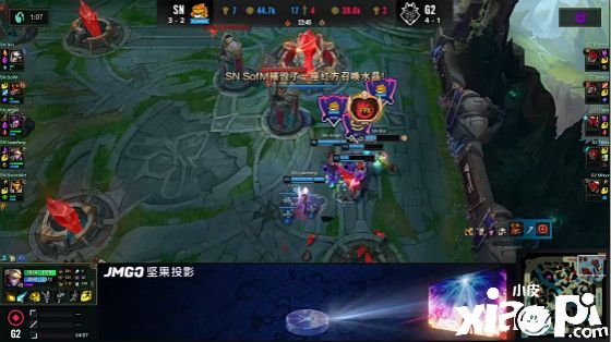 Bin绝活青钢影暴躁先手打穿对手,SN速推战胜G2挺进八强
