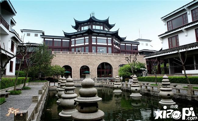 《天下》手游携苏式酒店“吴宫”打造超级锦鲤,共赏江南