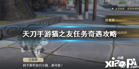 天涯明月刀手游猫之友奇遇攻略
