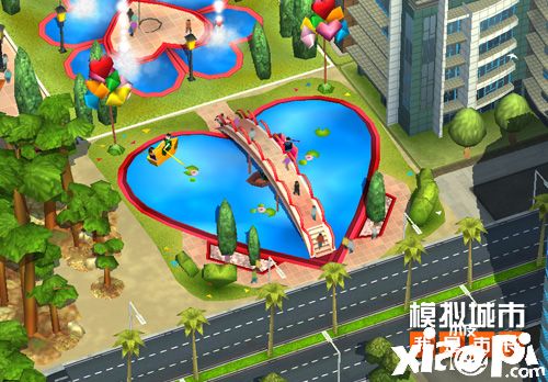 《模拟城市:我是市长》用爱心建筑打造浪漫城市