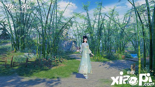 锦绣花纹丝丝清晰 《梦幻新诛仙》蜀绣时装布料质感迭代