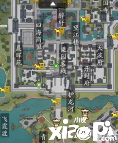 天涯明月刀手游牌坊信使位置介绍