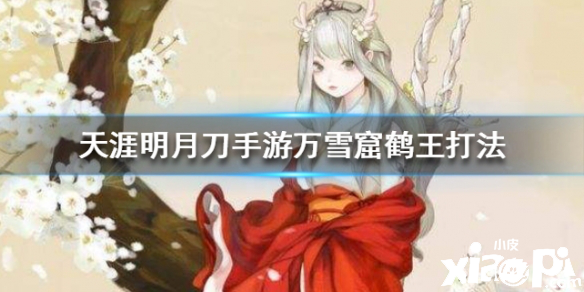 天涯明月刀手游万雪窟鹤王打法攻略