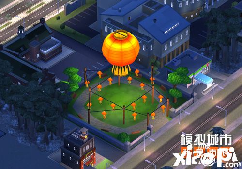 《模拟城市:我是市长》为跨年狂欢建造城市广场