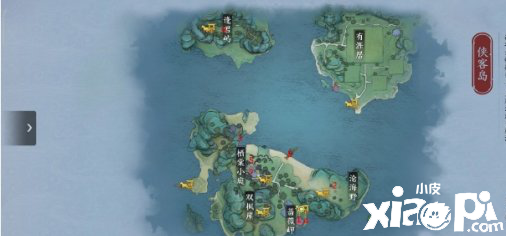 天涯明月刀手游侠客岛胜景录拍照点汇总