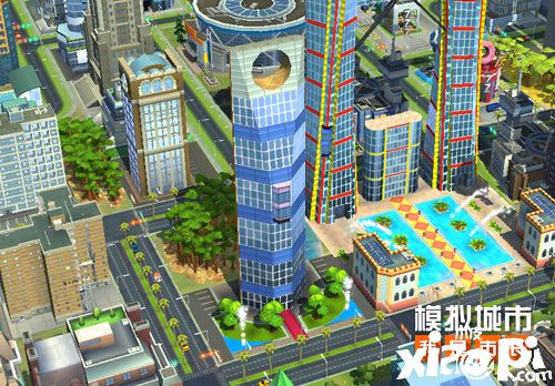 《模拟城市:我是市长》摩天都市建筑闪亮登场!