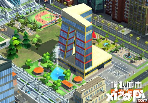 《模拟城市:我是市长》摩天都市建筑闪亮登场!