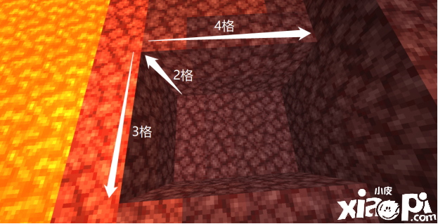 《我的世界》下界更新新特性 利用蓝冰自动造桥 横渡岩浆海
