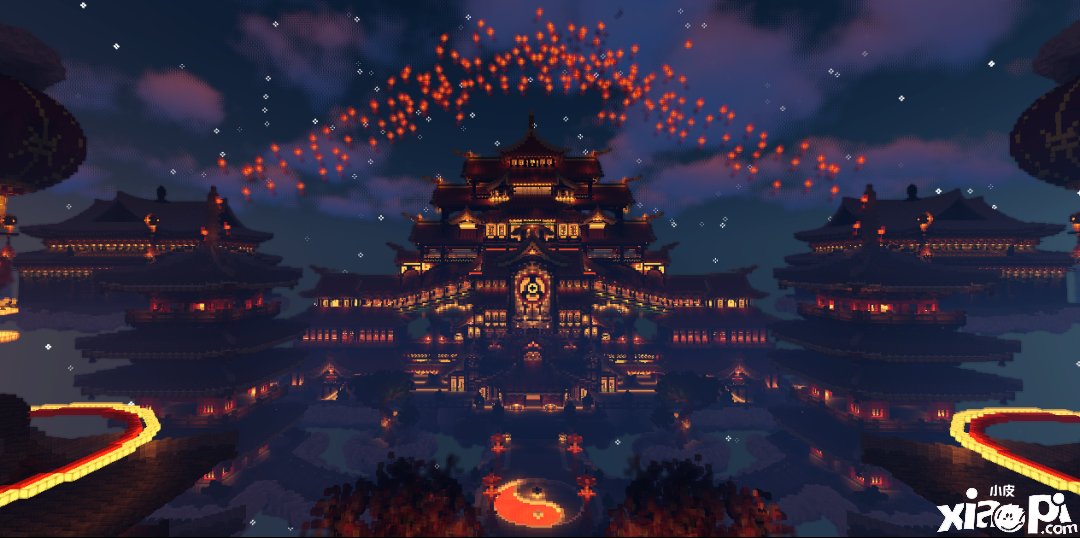 穿越时空,感受中式宫殿型建筑的辉煌气派~