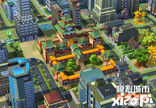《模拟城市:我是市长》感受中式园林的古雅韵味